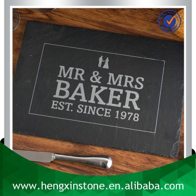 Promotional slate chopping board with low price